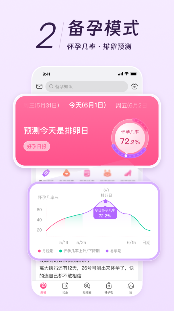 美柚免费版下载 美柚（经期预测备孕怀孕育儿必备）安卓版下载v8.86.0.0 运行截图4