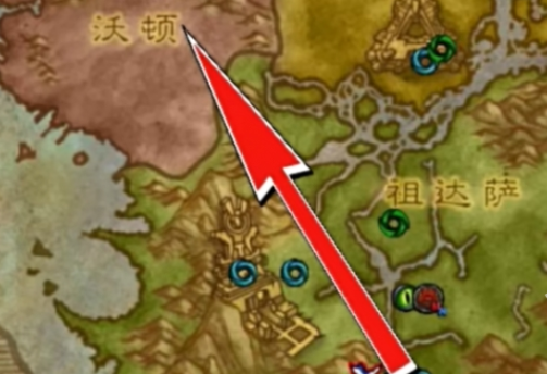 沃顿位置图