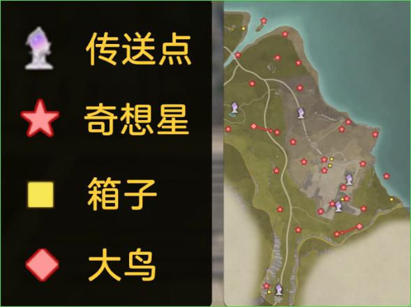 奇想星位置详解