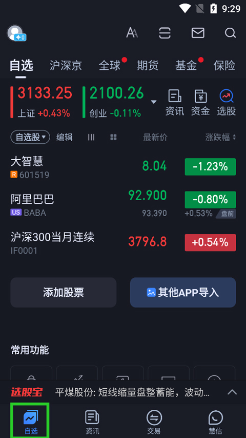 技术指标设置