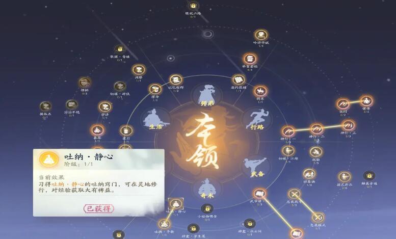 静心吐纳技能图标