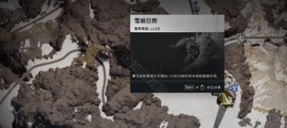 雪崩冰楔位置