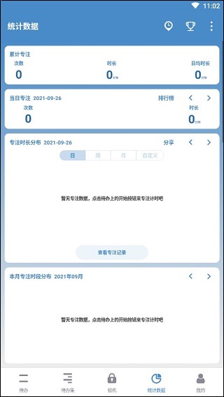 数据统计图表