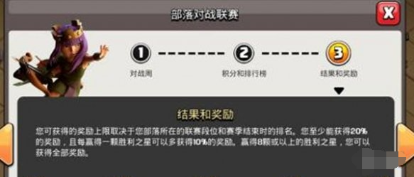 部落冲突联赛奖章获取方法