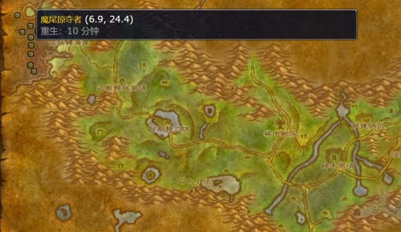 灰谷区域地图标注