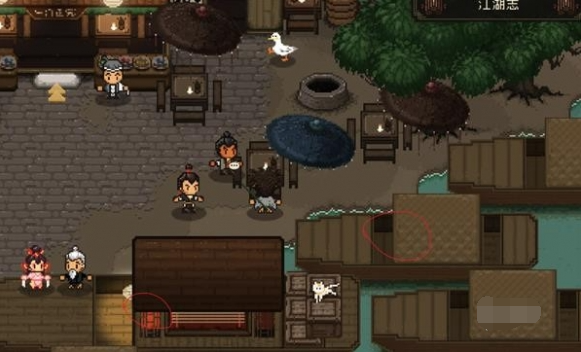 江夏渡口道具位置详解