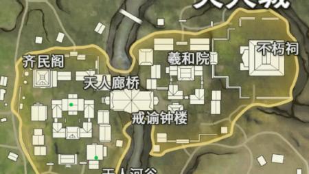 落日寺廊道和宝塔底部宝箱刷新点