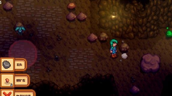 星露谷物语矿石采集示意图