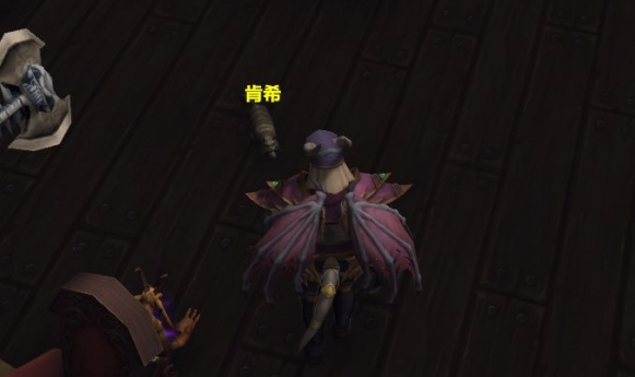 与肯希互动