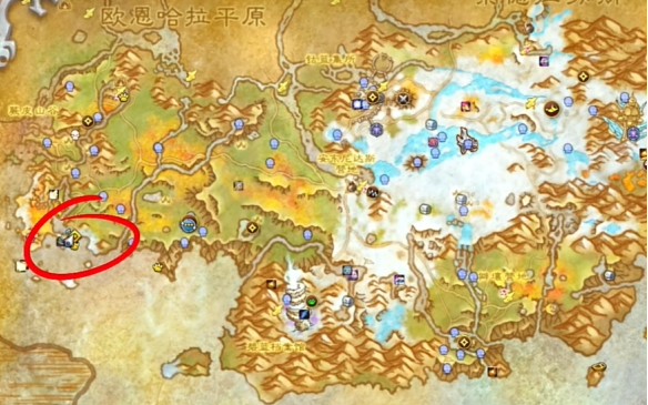 碧蓝林海地图