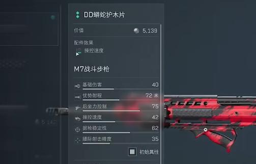 M7战斗步枪配件展示