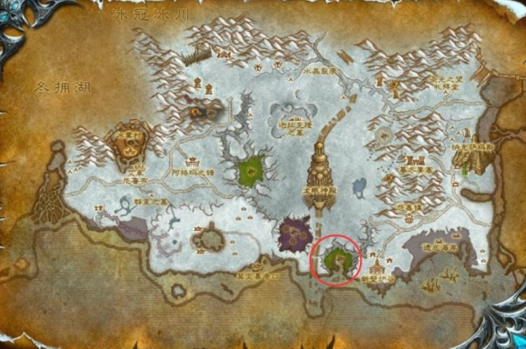 魔兽世界wlk翡翠巨龙圣地怎么制造月影布 魔兽世界wlk翡翠巨龙圣地地图指引