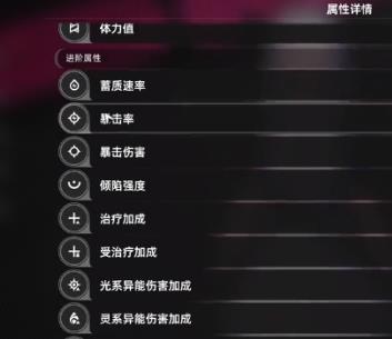异环角色属性