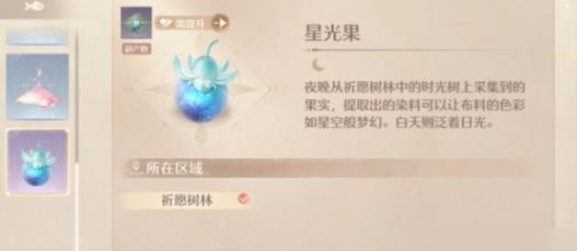 祈愿树林的日光果