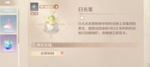 祈愿树林的日光果