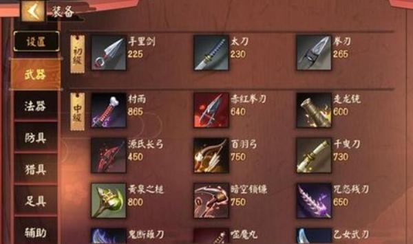 少羽大天狗生存输出装示例