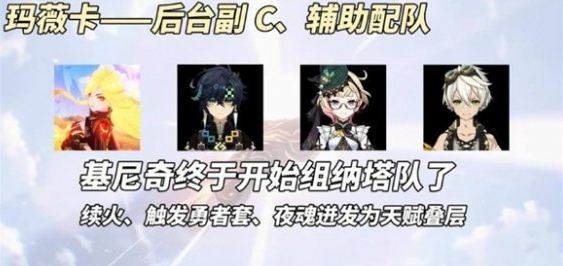 原神火神玛薇卡副C玩法