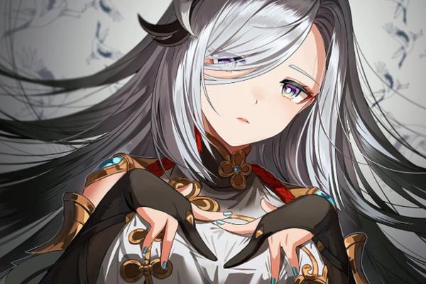 申鹤与玛薇卡协同作战