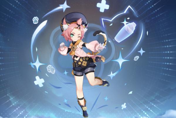 迪奥娜为队伍提供护盾