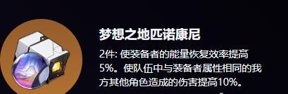 梦想之地匹诺康尼遗器示例