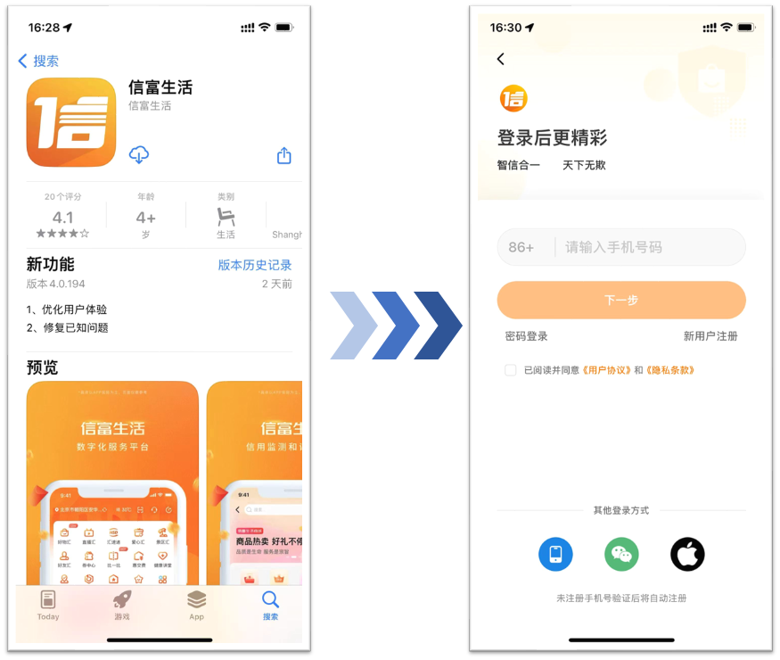 注册登录流程