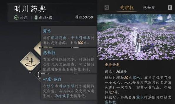 燕云十六声奶妈心法选择攻略