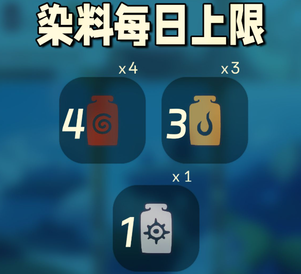 光遇染料分布