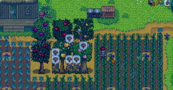 星露谷物语蘑菇树桩流玩法