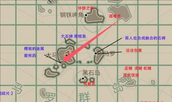 马罗群岛金属采集点