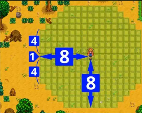 星露谷物语稻草人保护范围介绍