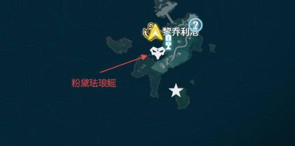 莱耶斯遗迹群左侧小岛的冥王乌贼