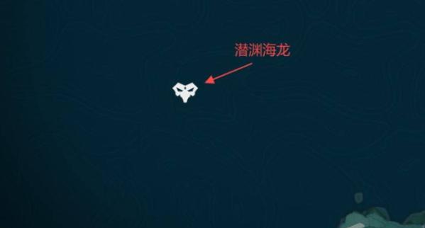 德雷克岛左上方的潜渊海龙
