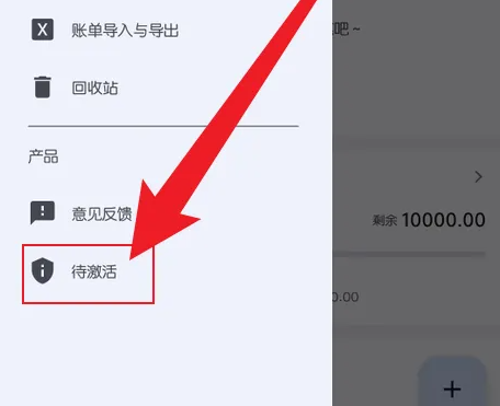小星记账激活界面展示