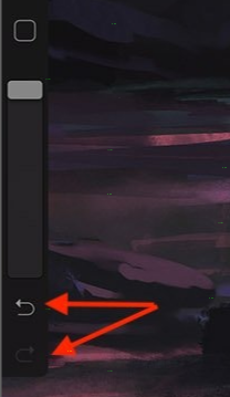 Procreate Pocket双指撤回演示