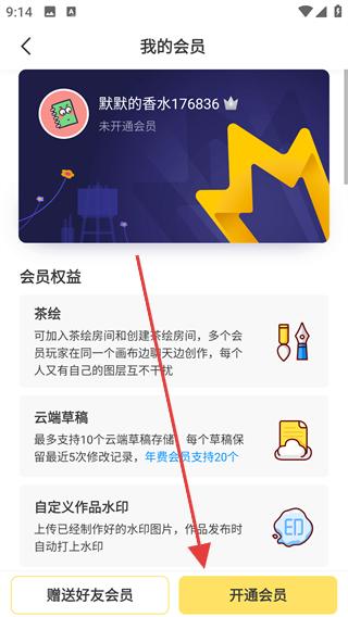 熊猫绘画会员权益说明